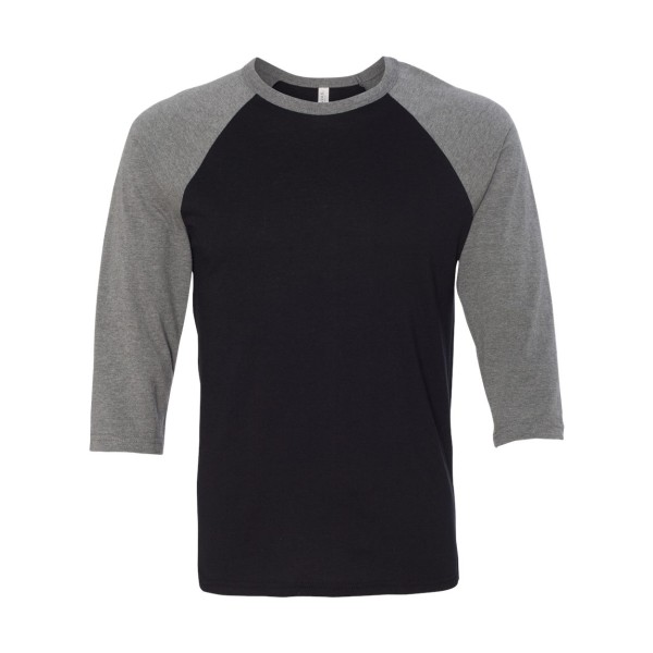 3200 Bella + Canvas Black/ Deep Heather