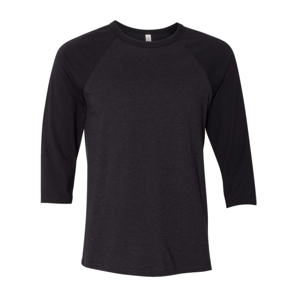 3200 Bella + Canvas Black Heather/ Black