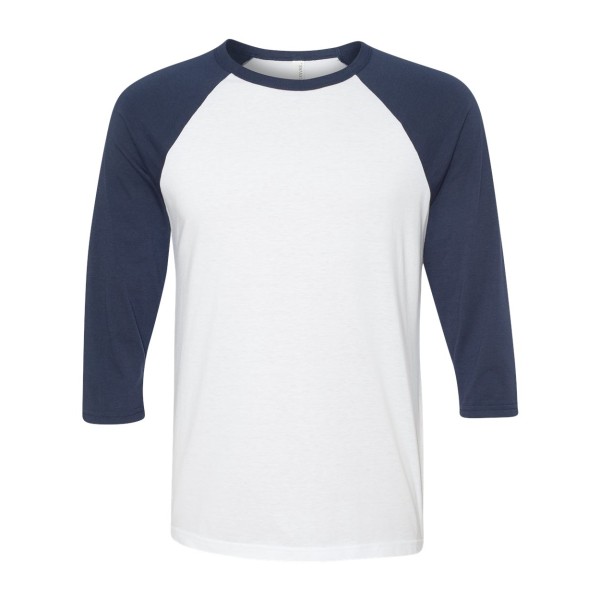 3200 Bella + Canvas White/ Navy