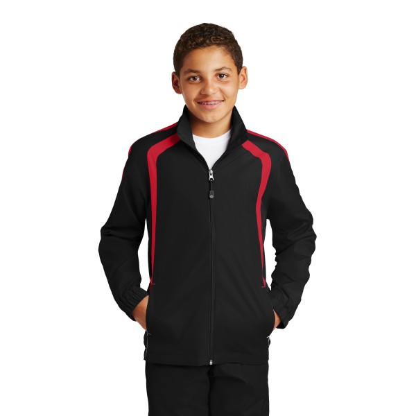 YST60 Sport-Tek Black/ True Red