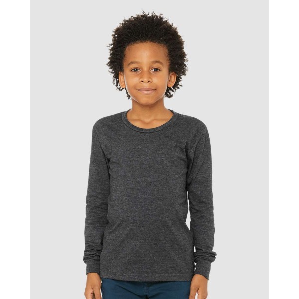 3501YCVC Bella + Canvas Dark Grey Heather