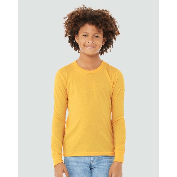 3501YCVC Bella + Canvas Heather Yellow Gold