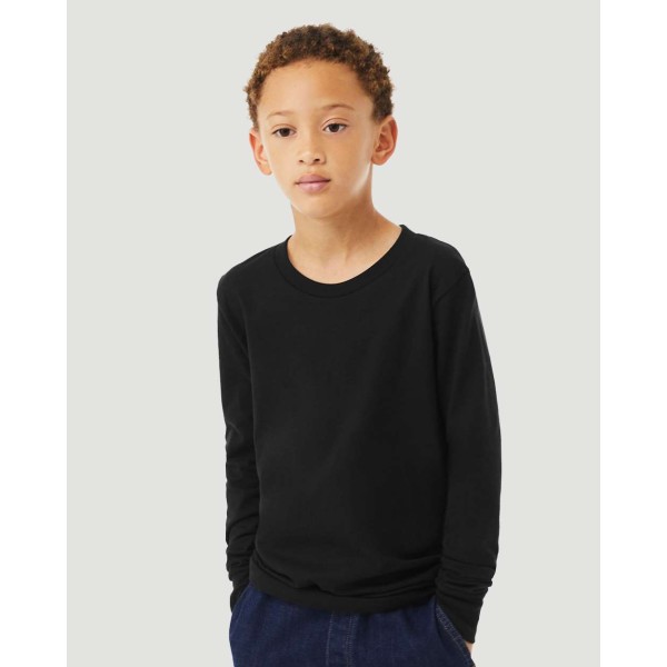 3501YCVC Bella + Canvas Solid Black Blend