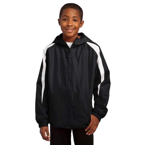YST81 Sport-Tek Black/ White