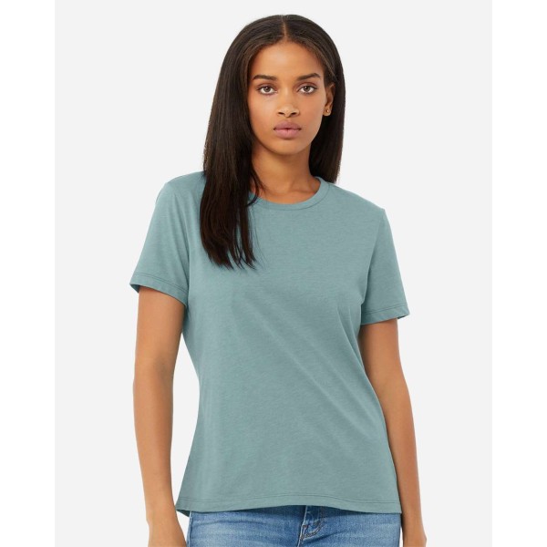 6400CVC Bella + Canvas Heather Blue Lagoon