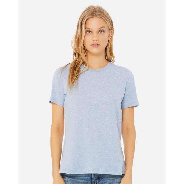 6400CVC Bella + Canvas Heather Prism Blue