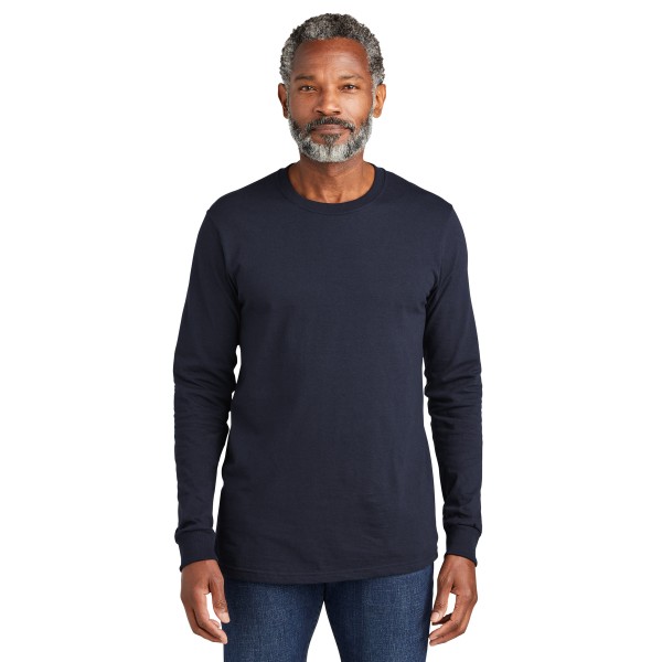 VL100LS Volunteer Knitwear Strong Navy