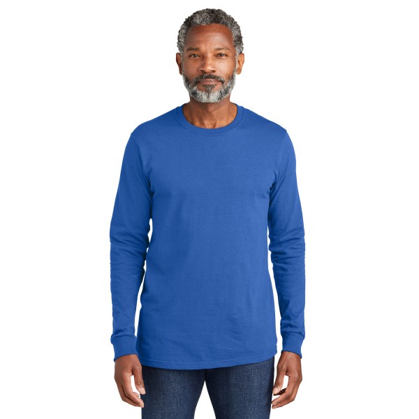 VL100LS Volunteer Knitwear True Royal