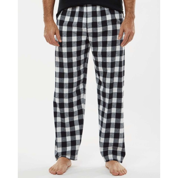 BM6624 Boxercraft Black/ White Buffalo Plaid