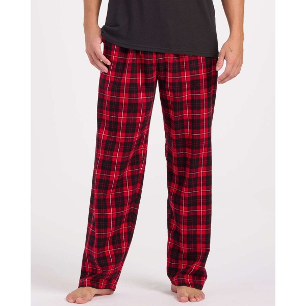BM6624 Boxercraft Red/ Black Plaid