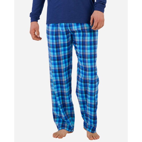 BM6624 Boxercraft Blue Harmony Plaid
