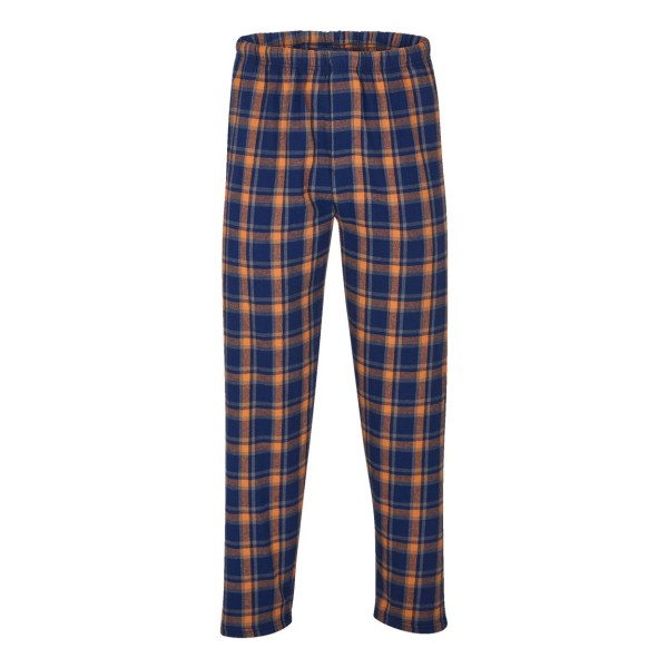 BM6624 Boxercraft Heritage Navy/ Orange/ Grey Plaid