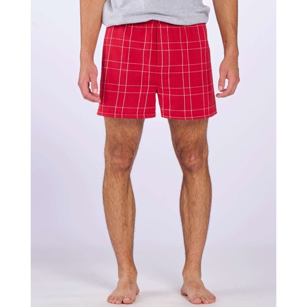 BM6701 Boxercraft Crimson Field Day Plaid
