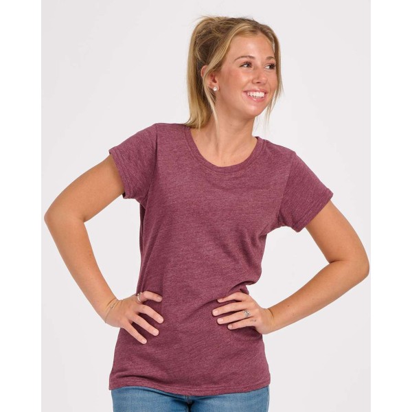 BW2101 Boxercraft Maroon Heather