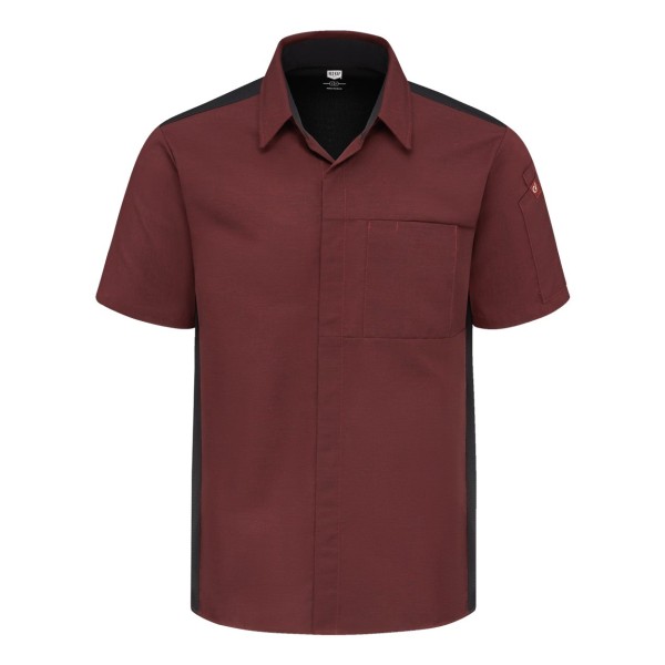 502M Chef Designs Merlot Heather/ Black