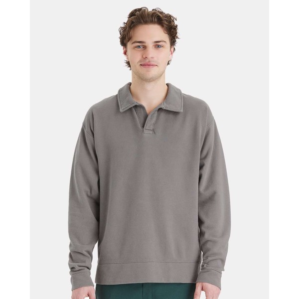 GDH490 ComfortWash by Hanes Concrete Grey