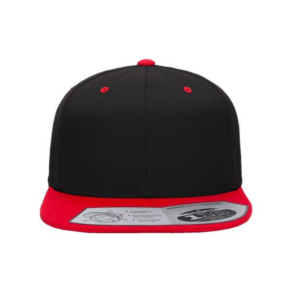 110F Flexfit Black/ Red