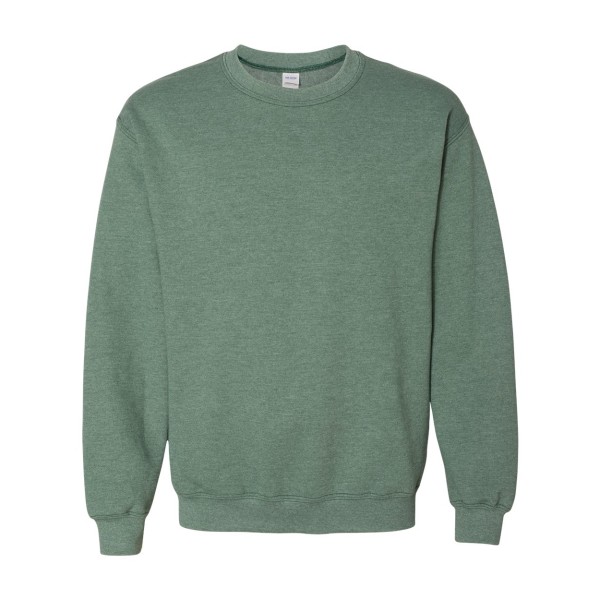 18000 Gildan Heather Dark Green