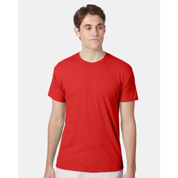 42TB Hanes Poppy Red Heather