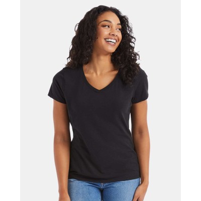 Hanes 42VT Black Triblend