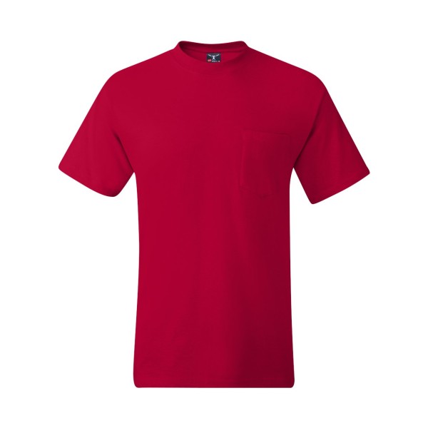 5190 Hanes Deep Red