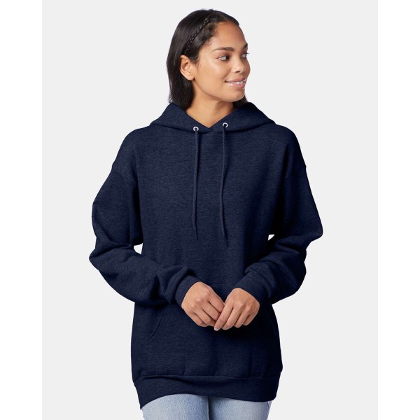 P170 Hanes Heather Navy