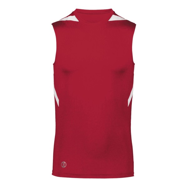221037 Holloway Scarlet/ White