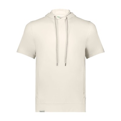 Holloway 222505 Men's Eco Revive Ventura Soft Knit Short Sleeve Hooded Sweatshirt