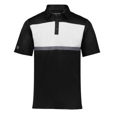 Holloway 222576 Men's Dry-Excel Prism Bold Polo