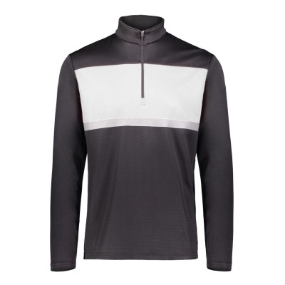 Holloway 222591 Men's Dry-Excel Prism Bold Quarter-Zip Pullover