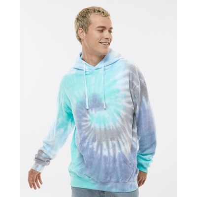 Colortone 8600 Tie-Dyed Cloud Fleece Hooded Sweatshirt