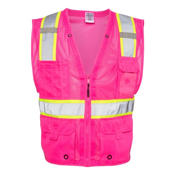 B100-111 Kishigo Pink/ Lime - B107