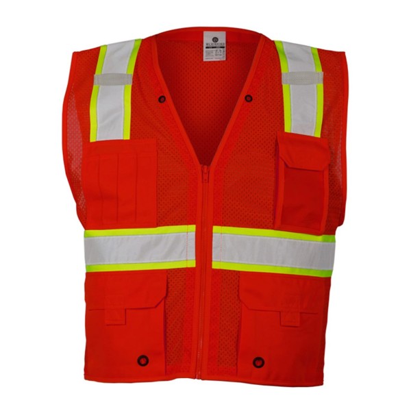 B100-111 Kishigo Red/Lime - B103