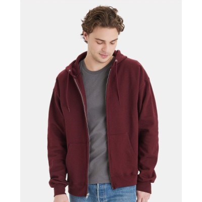 Hanes F280 Ultimate Cotton Full-Zip Hooded Sweatshirt