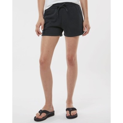 Independent Trading Co. PRM20SRT Women's Lightweight California Wave Wash Fleece Shorts