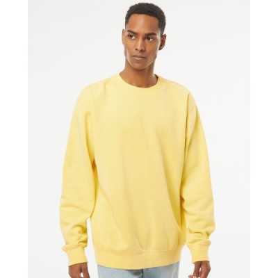 Independent Trading Co. PRM3500 Midweight Pigment-Dyed Crewneck Sweatshirt