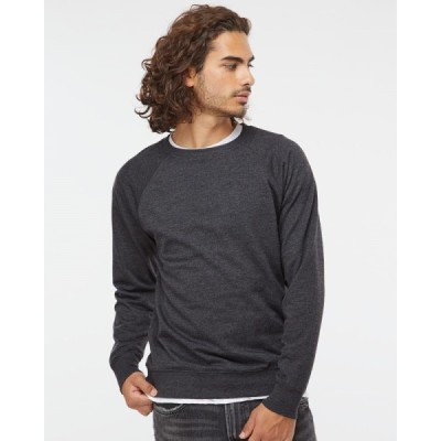 Independent Trading Co. SS1000C Icon Lightweight Loopback Terry Crewneck Sweatshirt