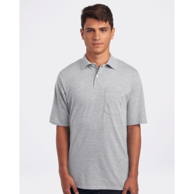 JERZEES 436MPR SpotShield 50/50 Polo with Pocket