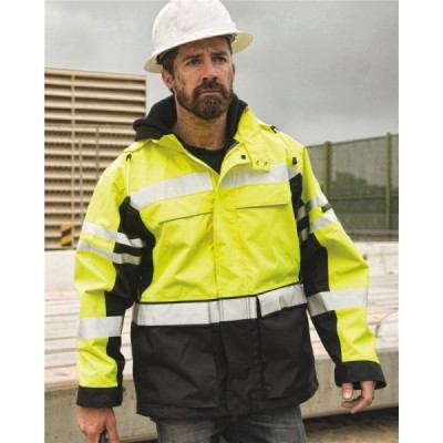 Kishigo JS135-136 Premium Black Series 2-In-1 Jacket