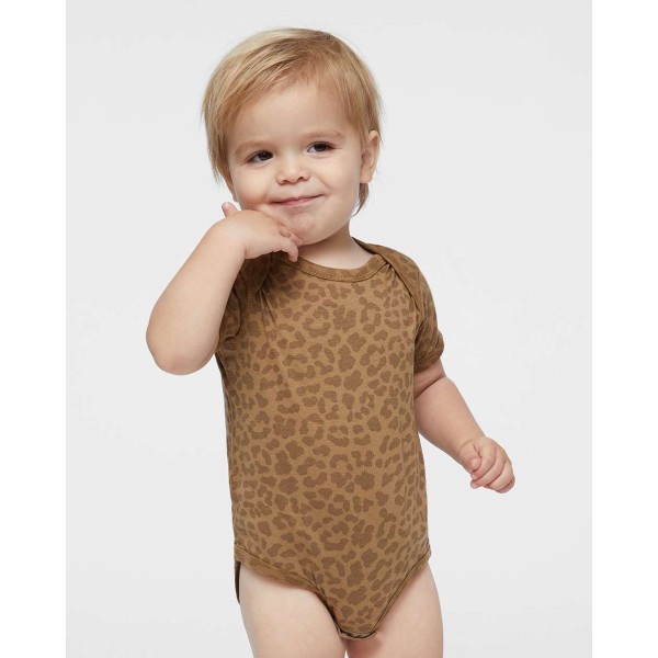 4424 Rabbit Skins Brown Leopard