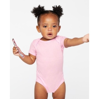 Rabbit Skins 4400 Infant Baby Rib Bodysuit