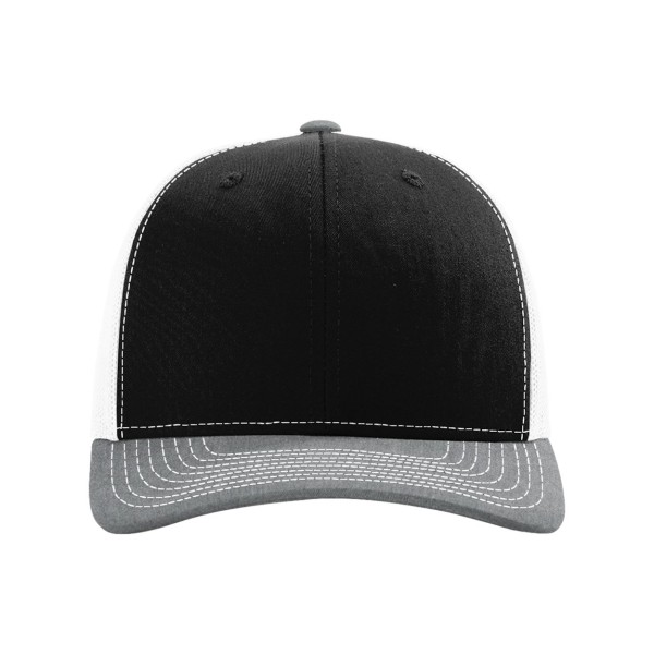 112 Richardson Black/ White/ Heather Grey