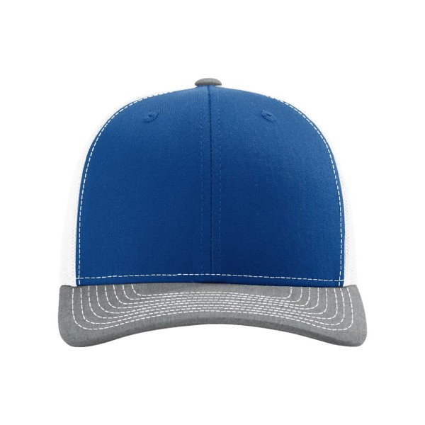 112 Richardson Royal/ White/ Heather Grey