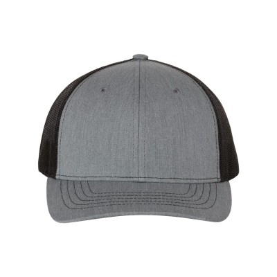 Richardson 112Y Heather Grey/ Black
