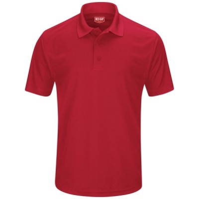 Red Kap SK96 Short Sleeve Performance Knit Pocketless Core Polo