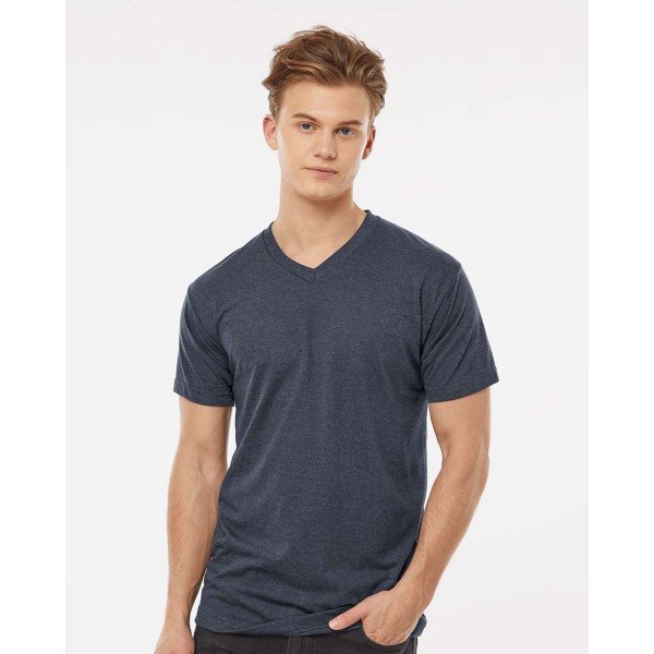 207 Tultex Heather Navy