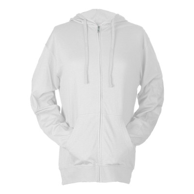 Tultex 260 Unisex Beach Full-Zip Hooded Long Sleeve T-Shirt