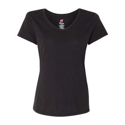 Hanes 42VT Black Triblend