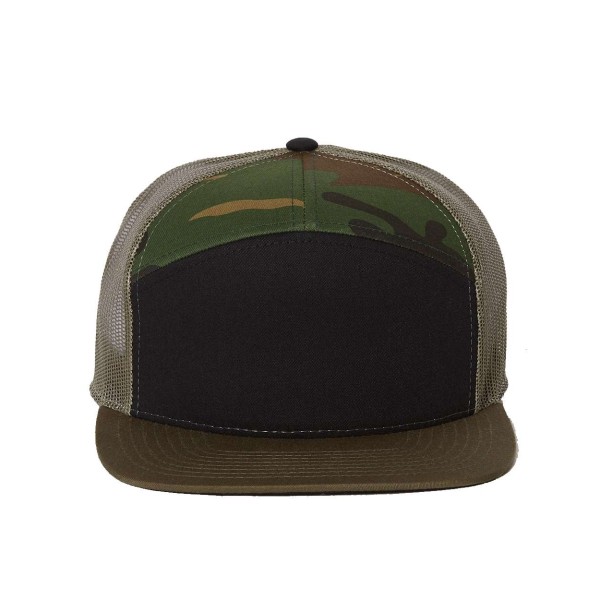 168 Richardson Black/ Camo/ Loden