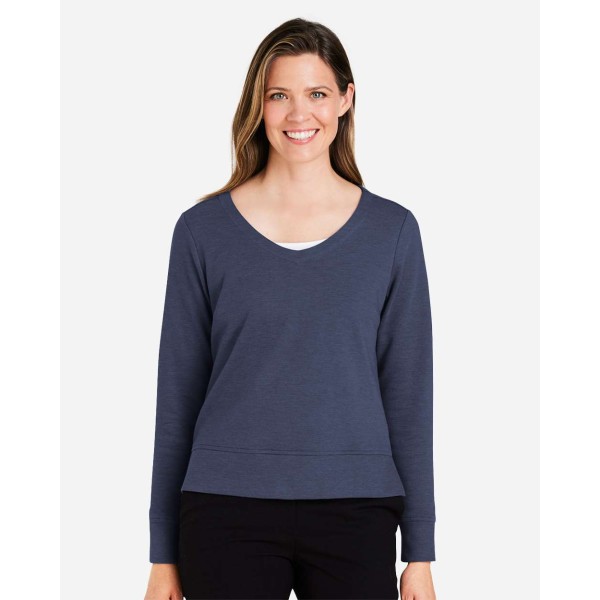 DG482W Devon & Jones Navy Melange